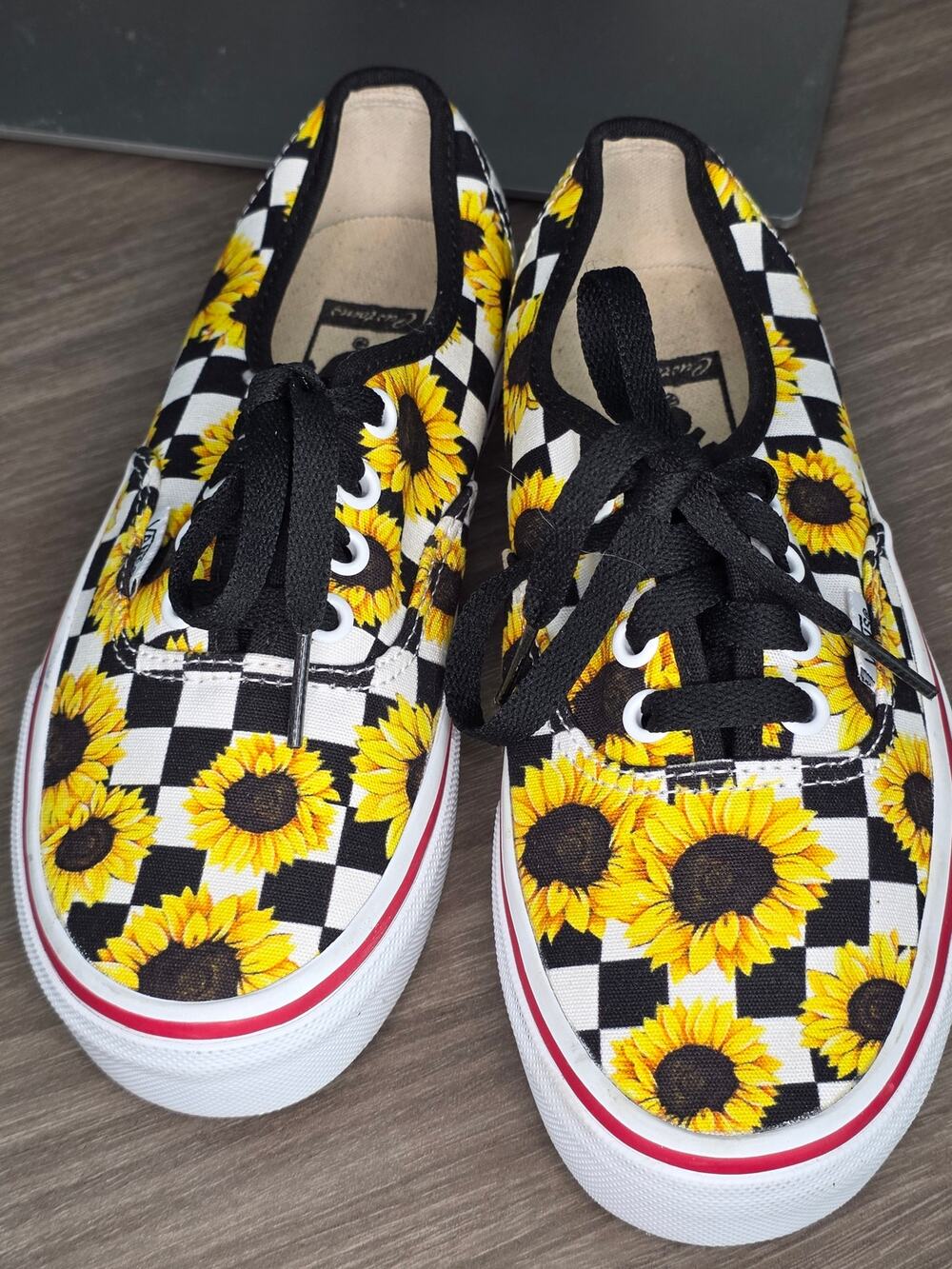 Vans Yellow Sunflower Sneakers